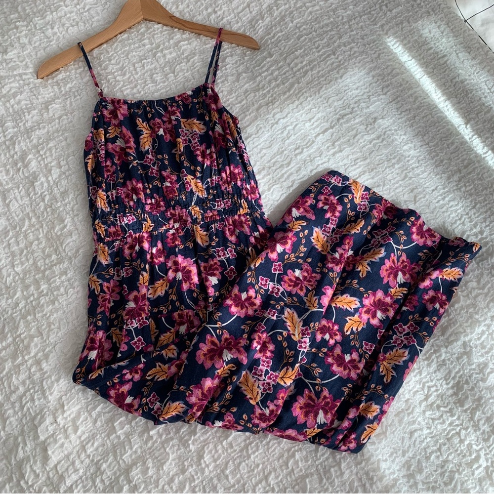 linen-blend midi dress XS